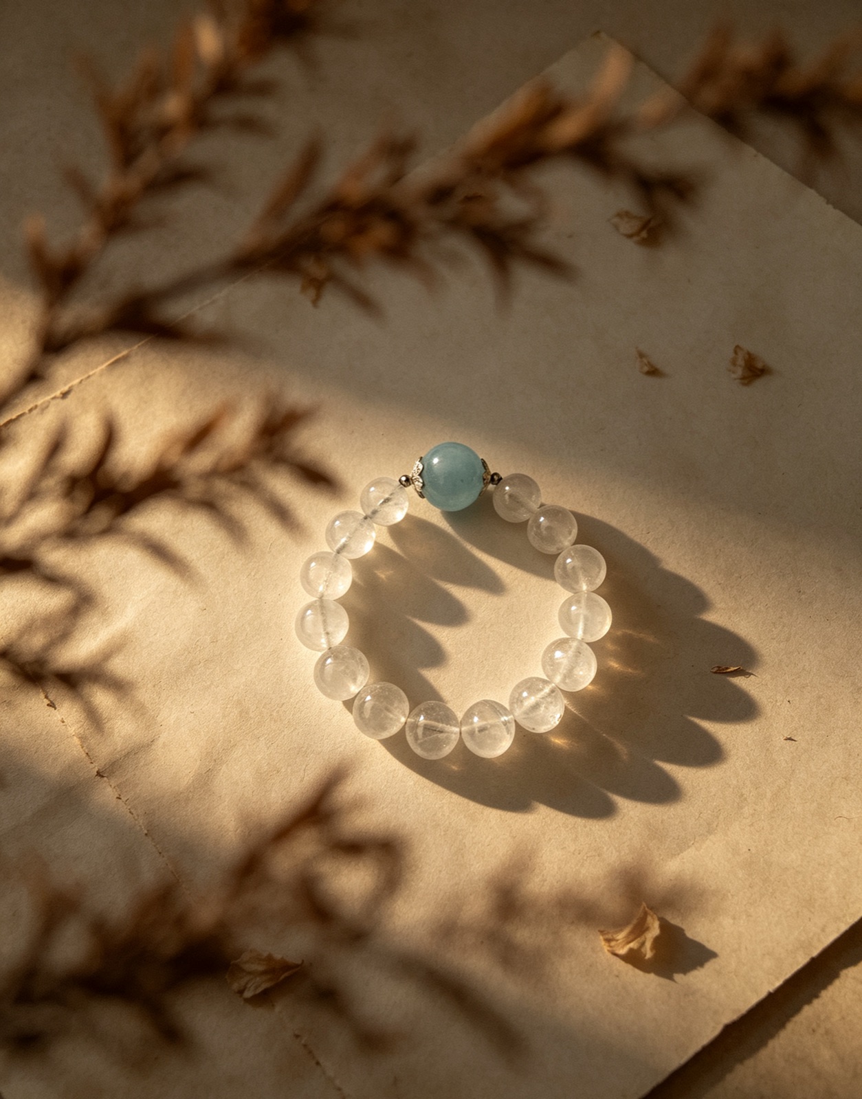 Aquamarine Clear bracelet, photo 2 of 3
