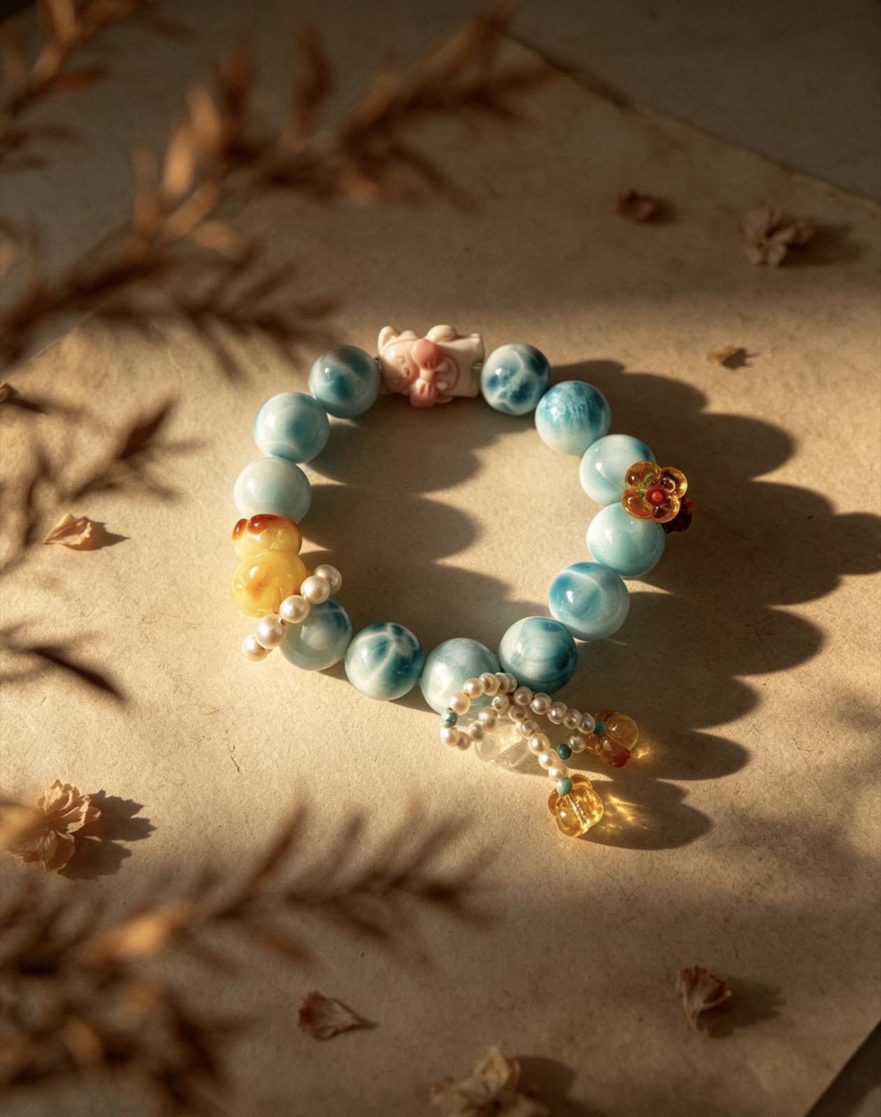 Larimar Sea bracelet, photo 2 of 3
