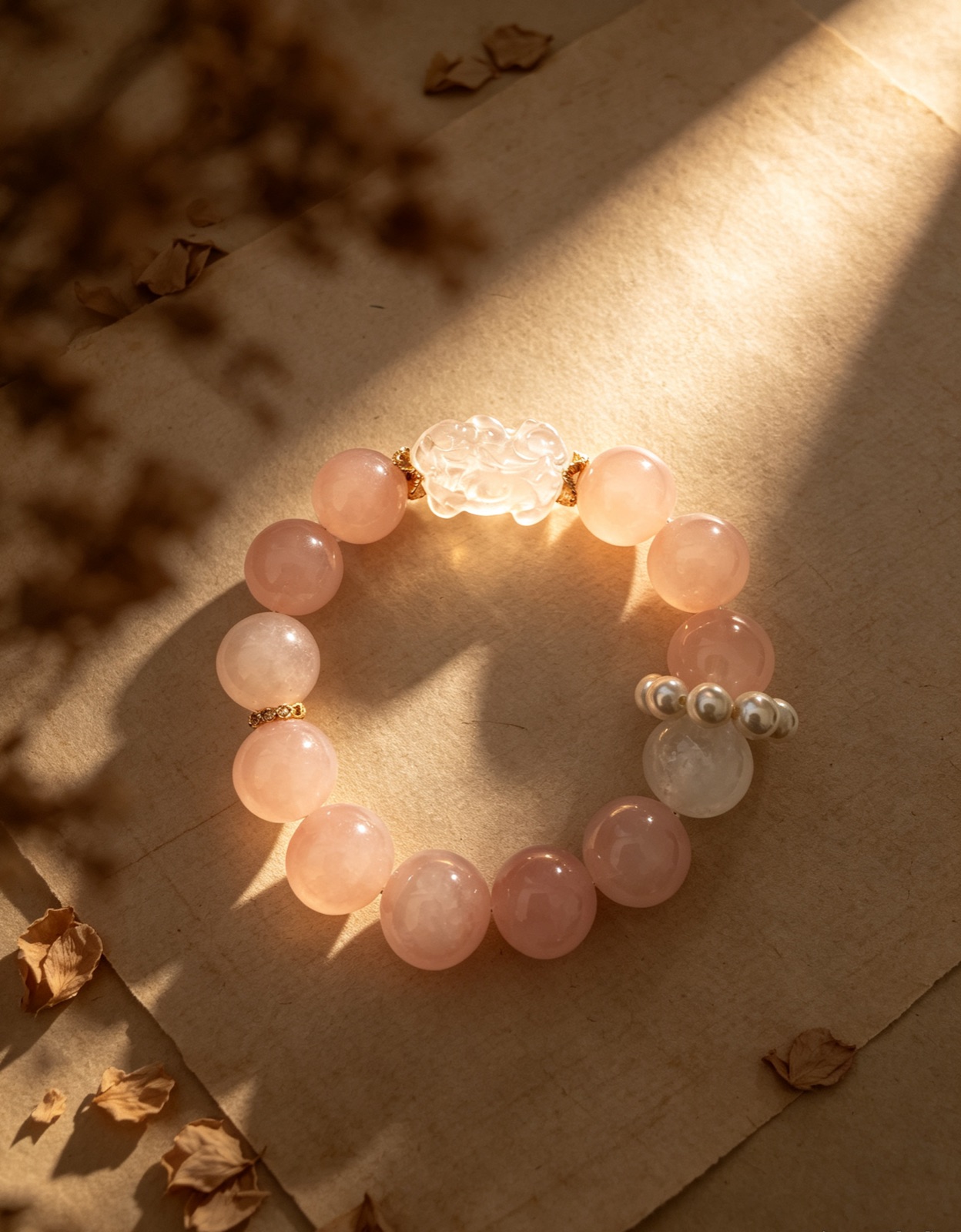 Strawberry Quartz bracelet, photo 3 of 4